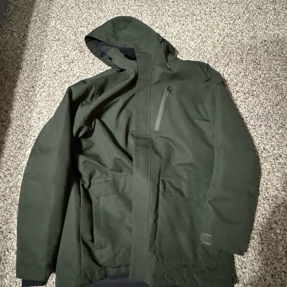 686 Mens Ski Snowboard Coat Green Etex Jacket Sz-XL New